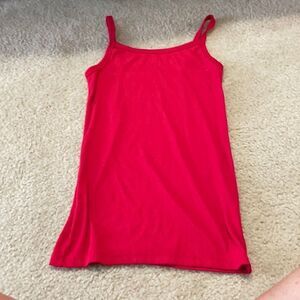 red tank top   